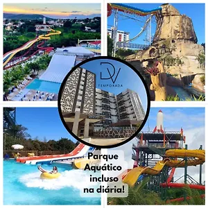 Hotel Spazzio Diroma Acqua E Splash Caldas Novas, Gratis Park